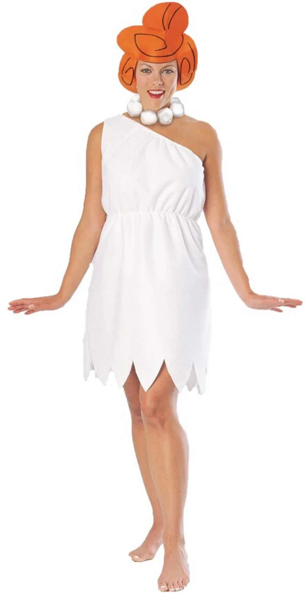 Disfraz de Vilma Picapiedra Oficial con Peluca para Mujer Dibujos Animados y Cuentos Rubies