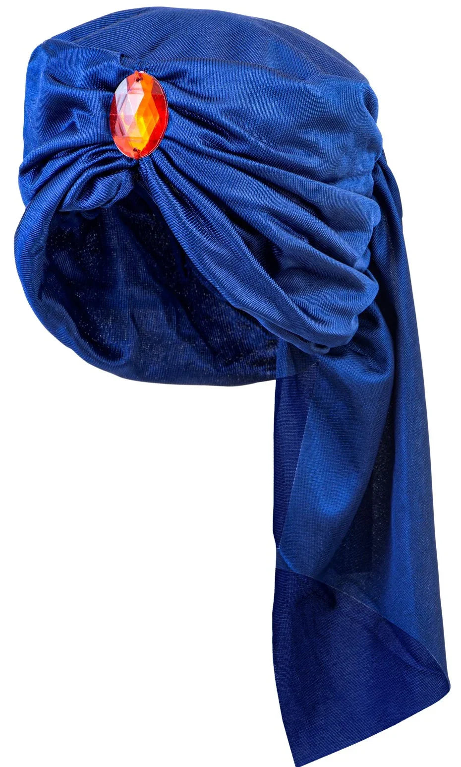 Turbante de Alí Baba Azul con Piedra Roja Sombreros y Gorros Widmann