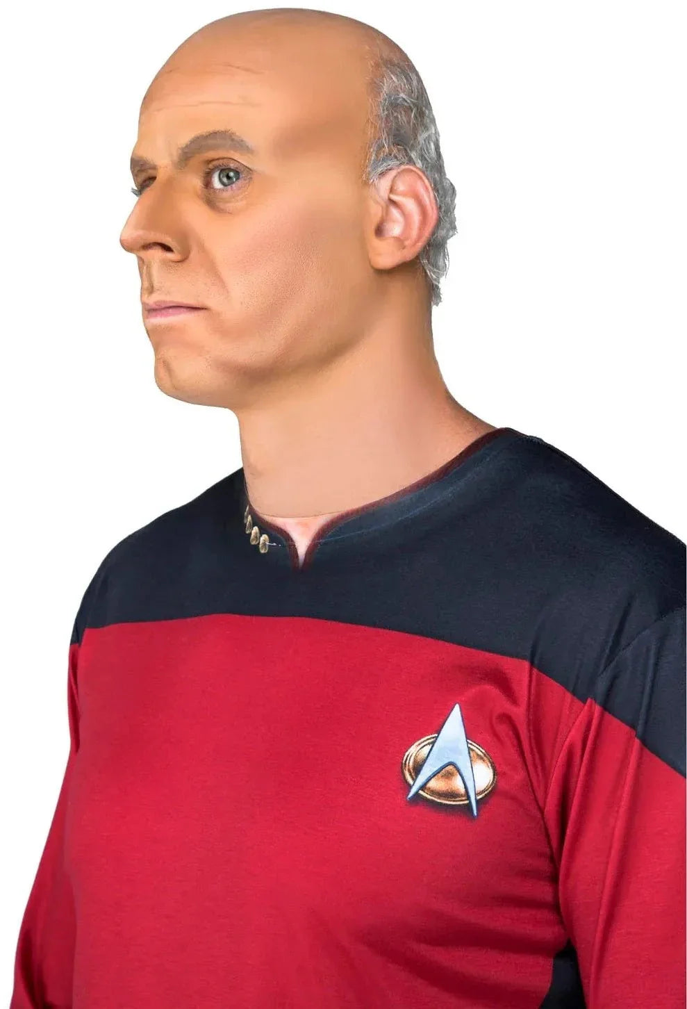 Camiseta Disfraz de Star Trek Picard Roja para Adulto Star Trek Viving