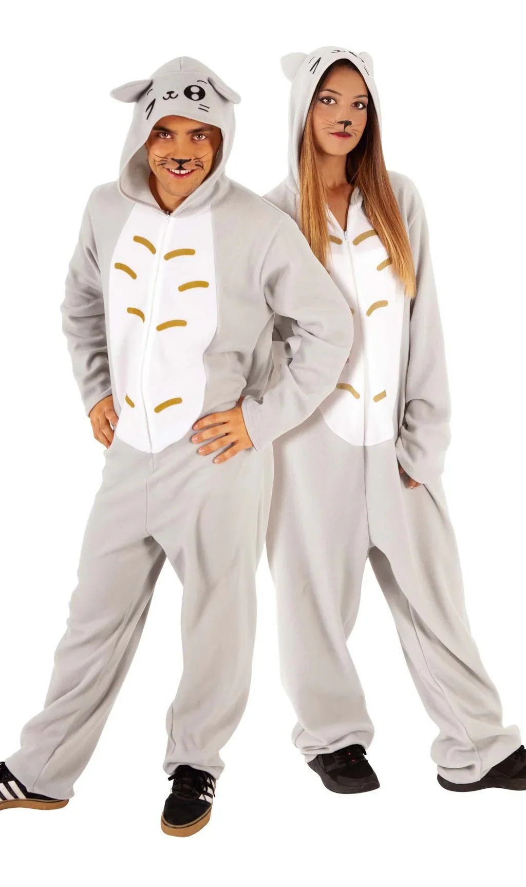 Disfraz de Gato Totoro Gris para Adulto Gato Rubies