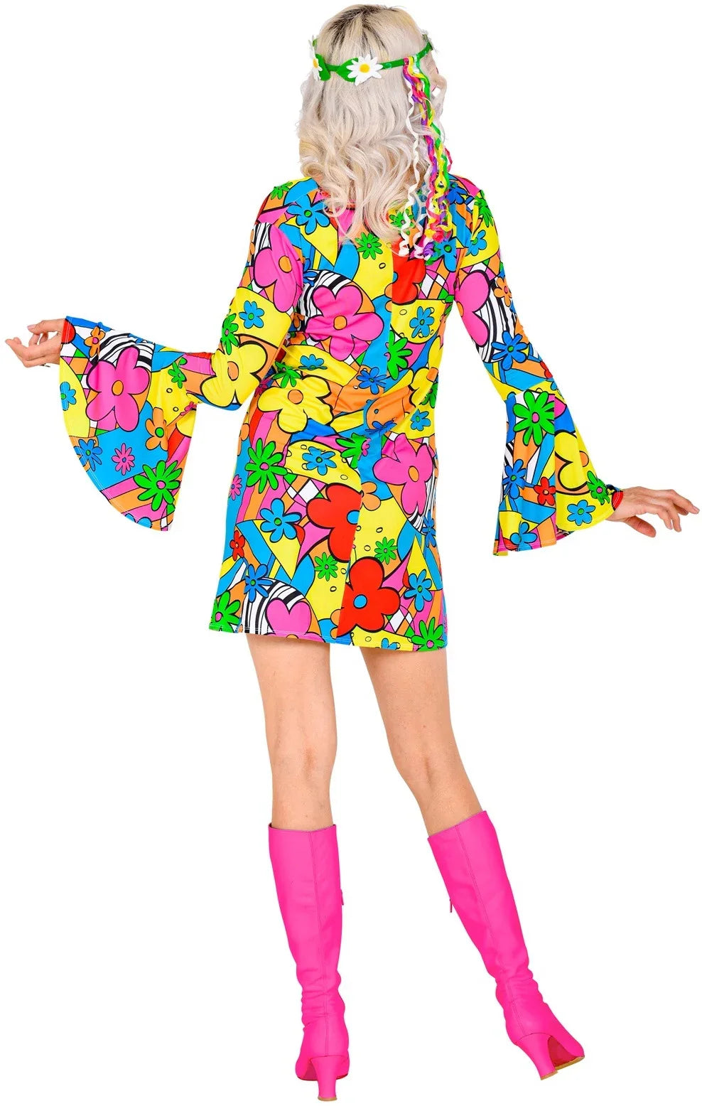 Disfraz Años 70 estilo Hippie para Mujer Años 60, 70 y 80 Widmann