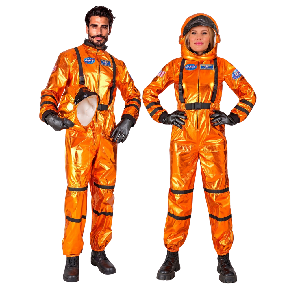 Déguisements de couple de voyageurs galactiques