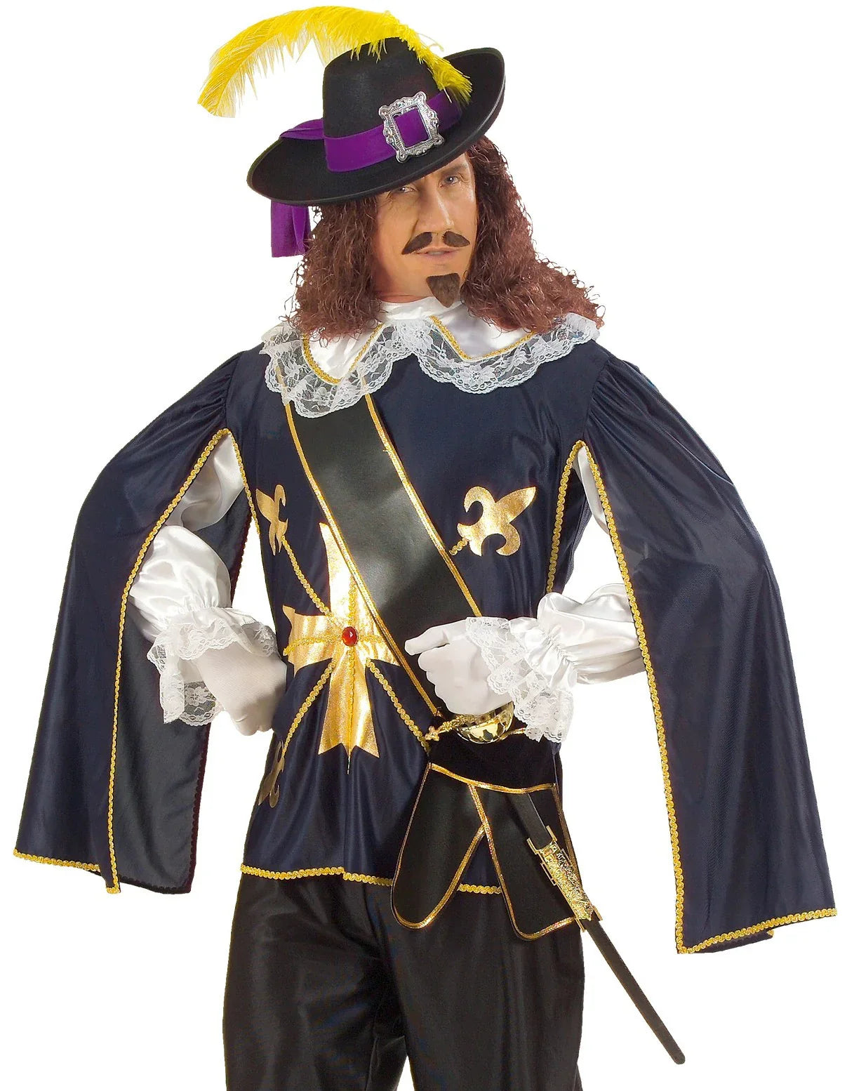 Portaespadas Negro de Polipiel Espadas Widmann