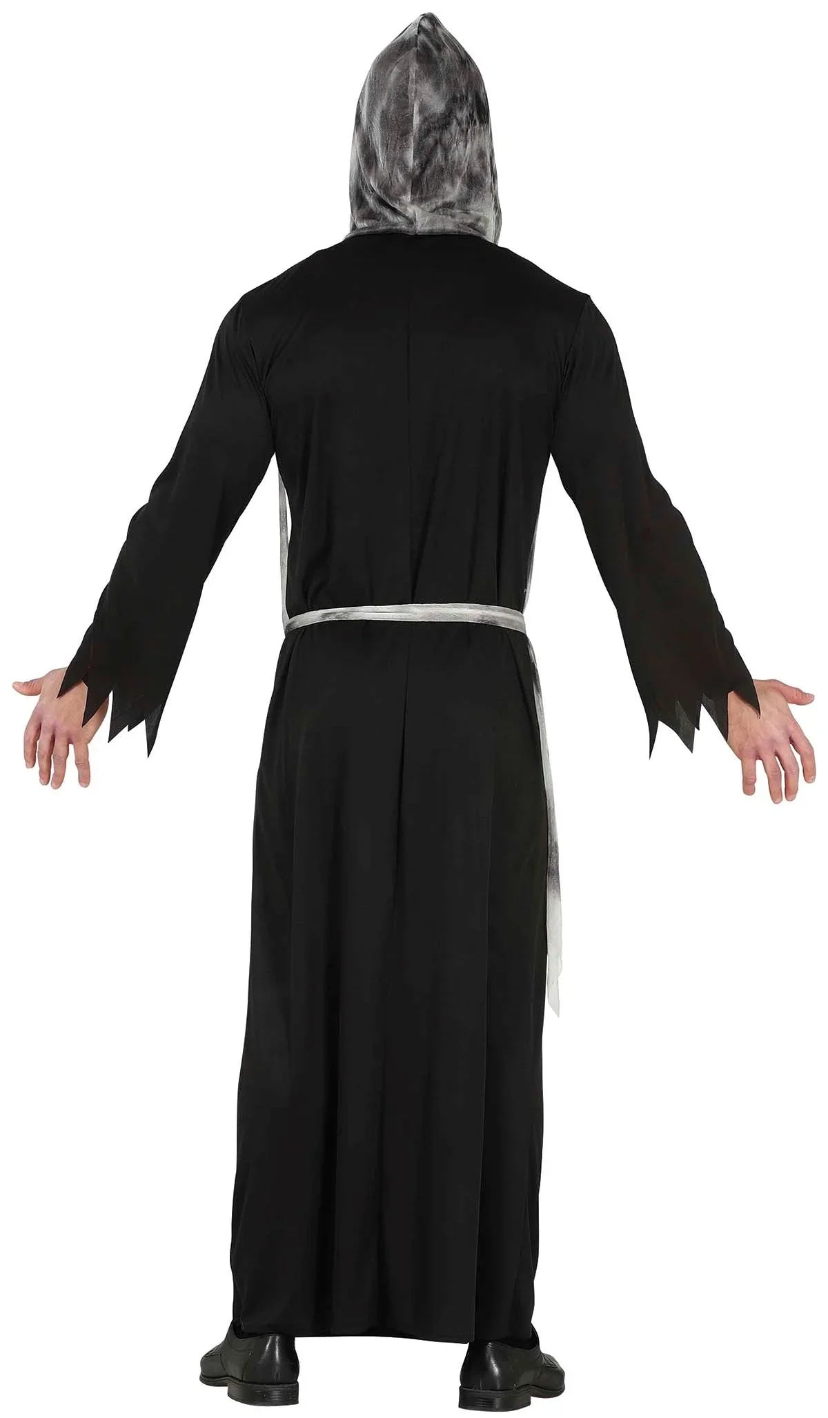 Disfraz de Esqueleto Satánico con Capucha para Hombre Esqueletos Guirca