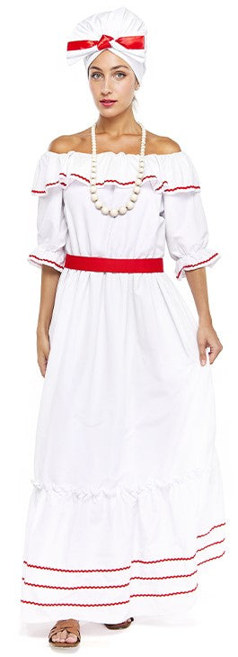 Déguisement traditionnel cubain pour femme