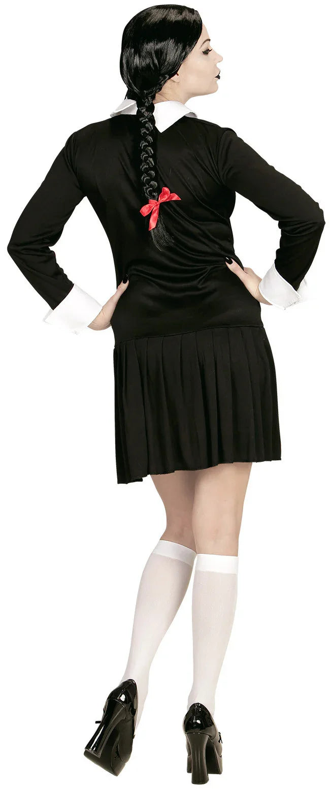 Disfraz de Miércoles Addams Tétrica para Adulto Miércoles Addams Widmann