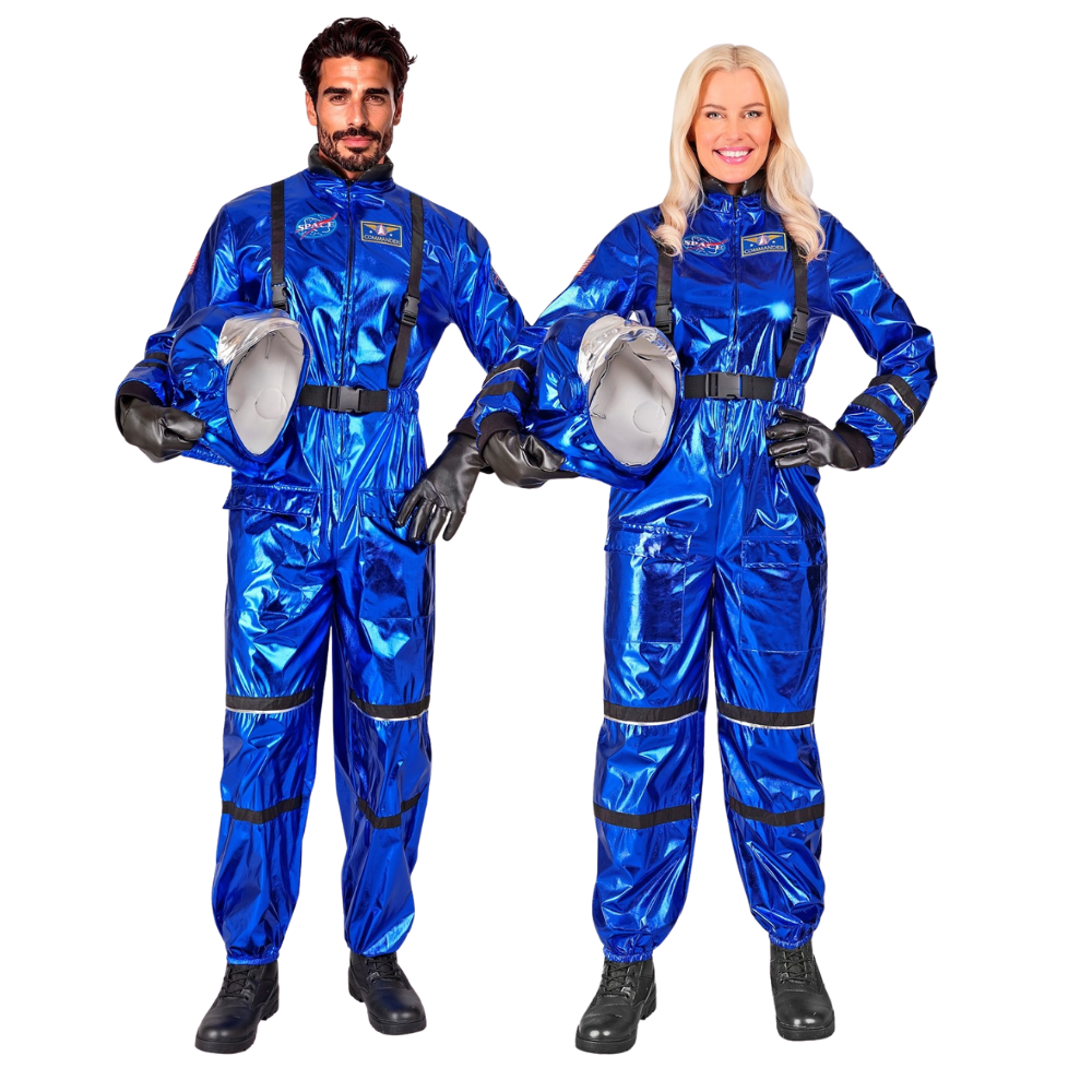 Déguisements de couple de voyageurs galactiques