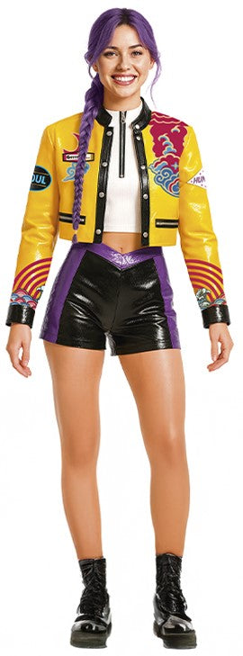 Disfraz de Rumi Guerreras K-Pop para Mujer
