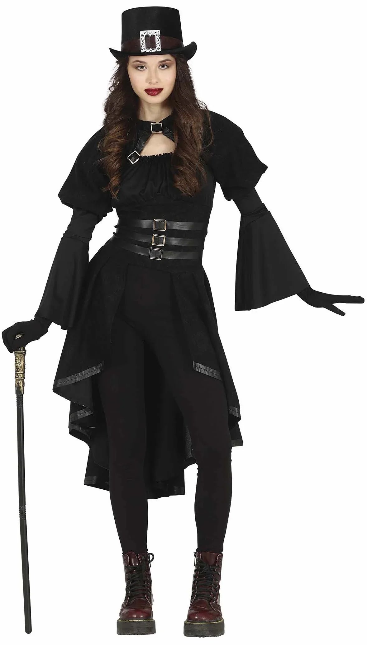 Disfraz de Dama Gótica para Niña Halloween Infantiles Guirca