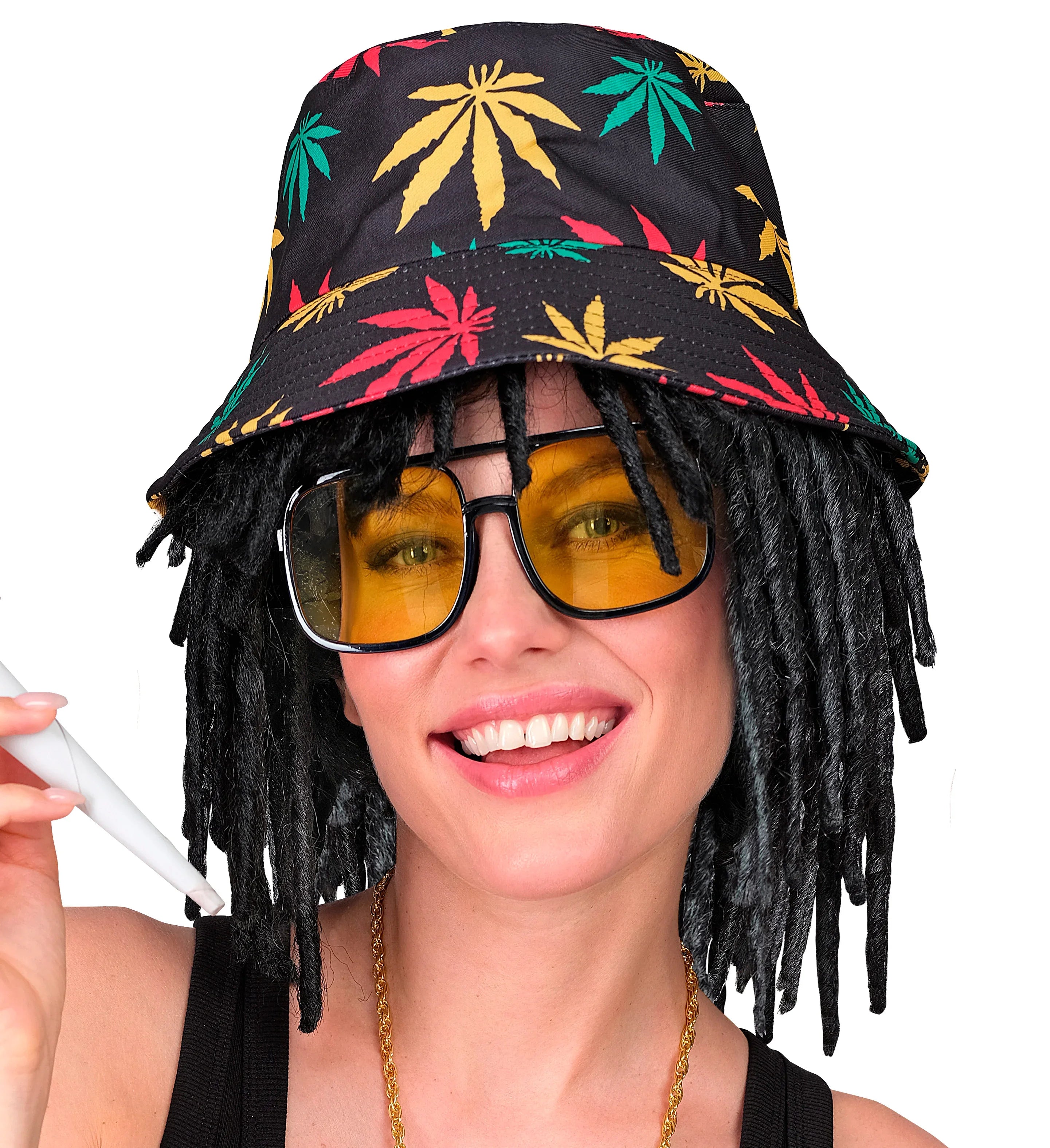 Peluca Morena con Rastas Pelucas Rastas Widmann