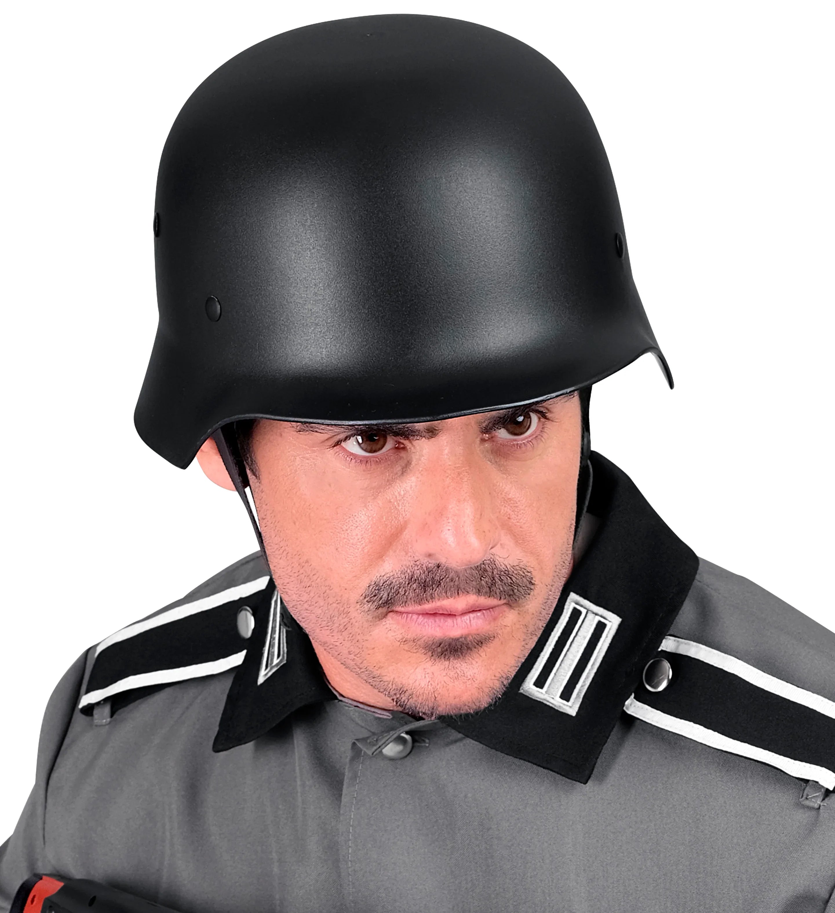 Casco Militar Negro para Adulto Complementos Militares Widmann