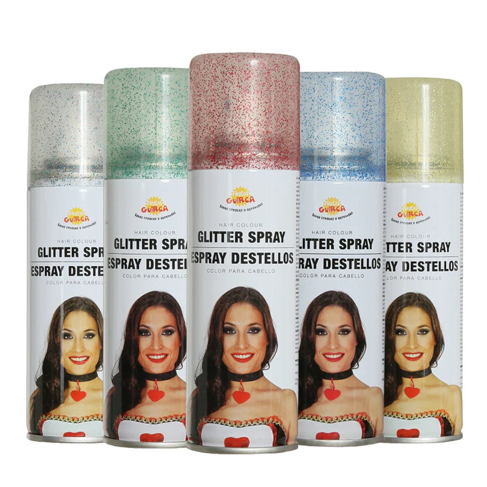 Spray Destellos Purpurina para el Pelo Spray para Pelo Guirca