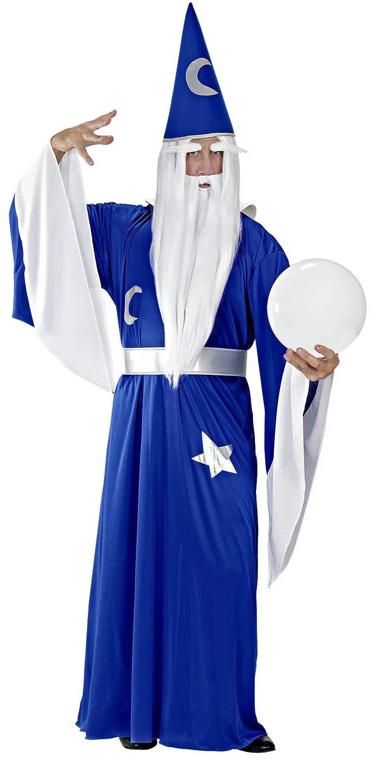 Disfraz de Mago Merlin Adultos Widmann