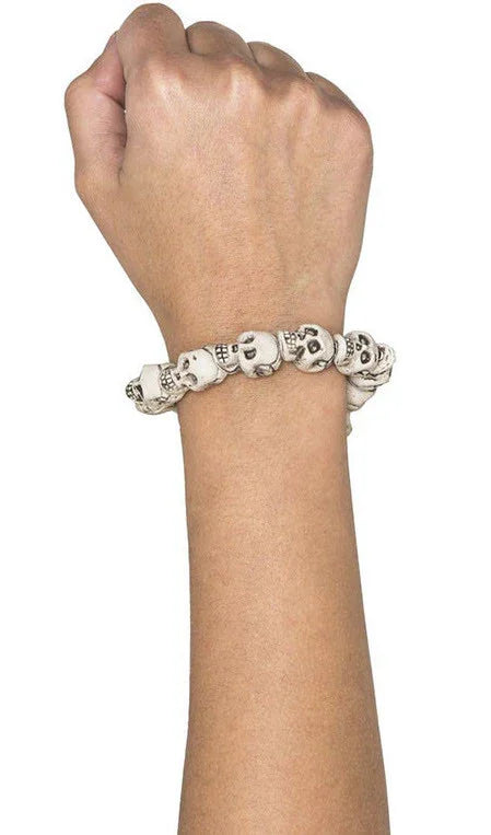 Pulsera de Calaveras Brazaletes y Pulseras EuroCarnavales