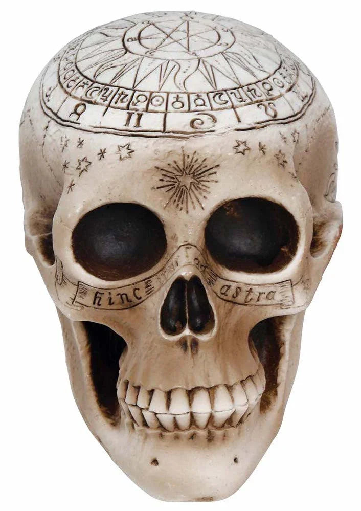 Calavera Espiritismo de Decoración 20cm Calaveras Guirca