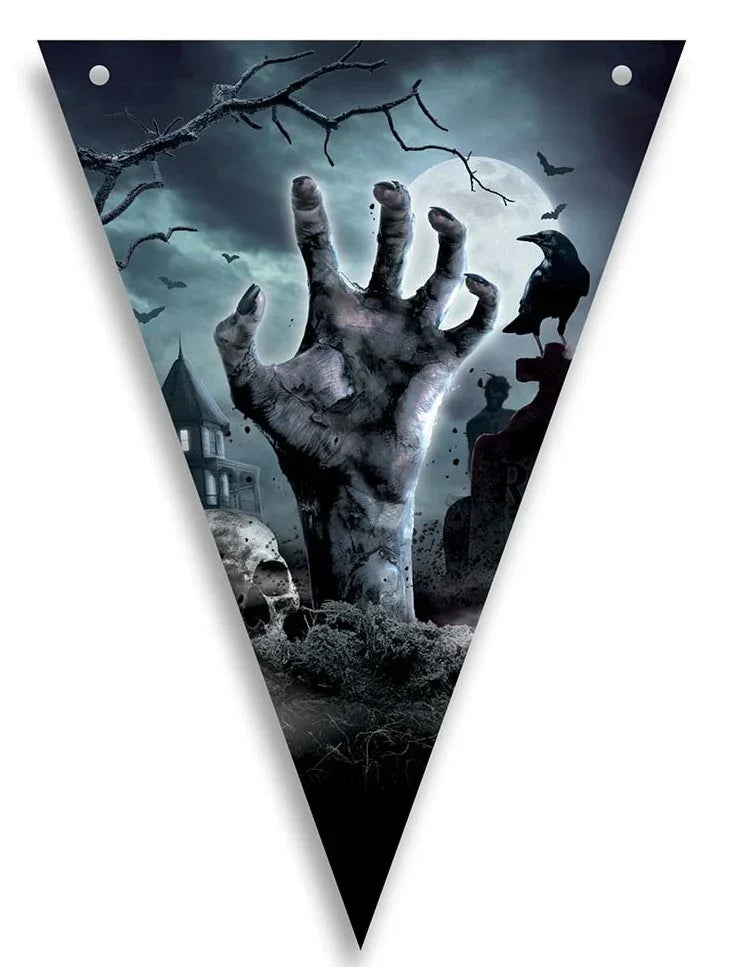 Guirnalda Noche de los Muertos Vivientes Guirnaldas de Halloween Guirca