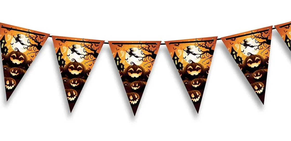 Guirnalda con Calabazas de la Noche de Halloween Guirnaldas de Halloween Guirca