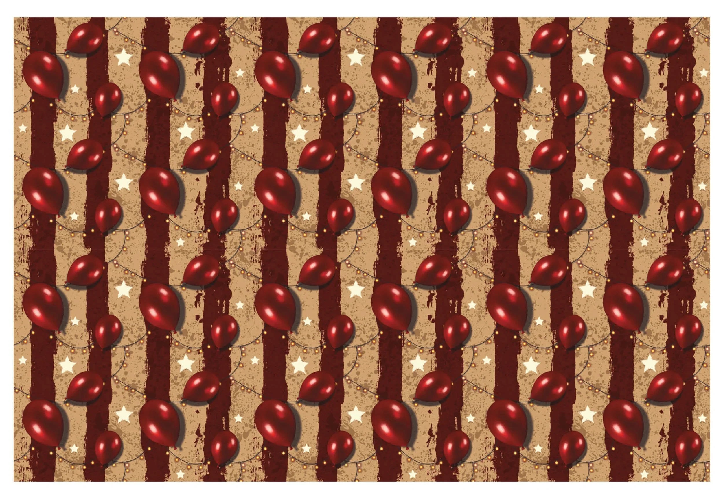 Mantel Circo Payaso Asesino para Decoración de Halloween Guirnaldas de Halloween Guirca