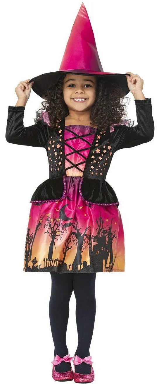Disfraz de Bruja del Crepúsculo para Niña Brujas Smiffys