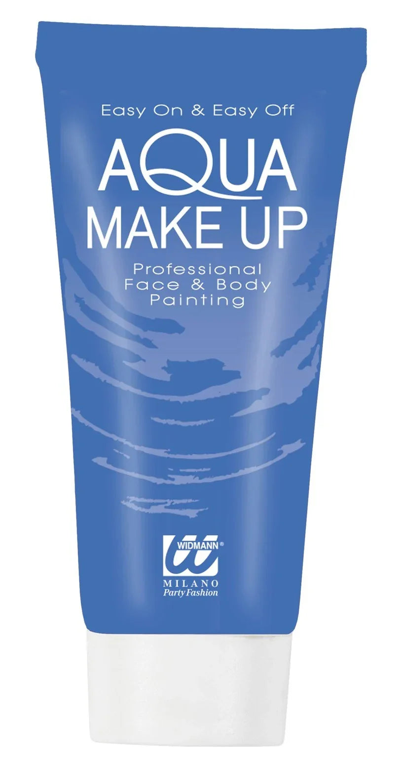 Maquillaje al Agua Azul en Tubo Maquillaje al Agua Widmann