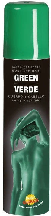 Maquillaje en Spray para Cuerpo y Cabello en Colores Spray para Pelo Guirca