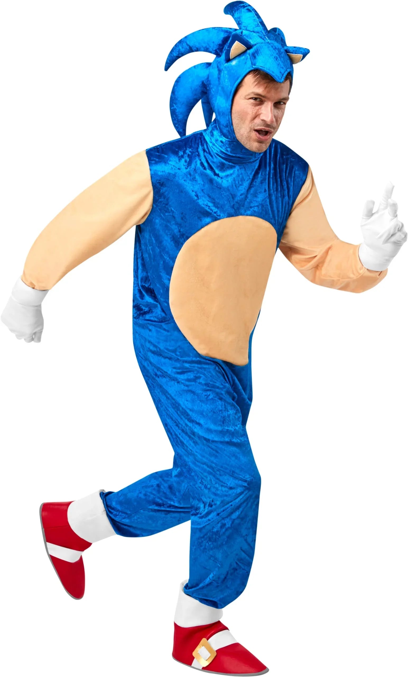 Disfraz de Sonic Deluxe para Hombre Sonic Rubies