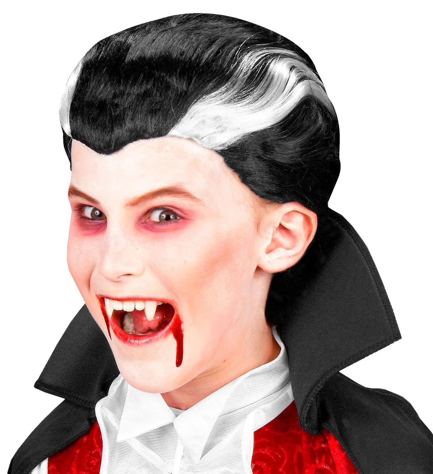 Peluca de Vampiro Conde Drácula para Niño Vampiros y vampiresas Widmann