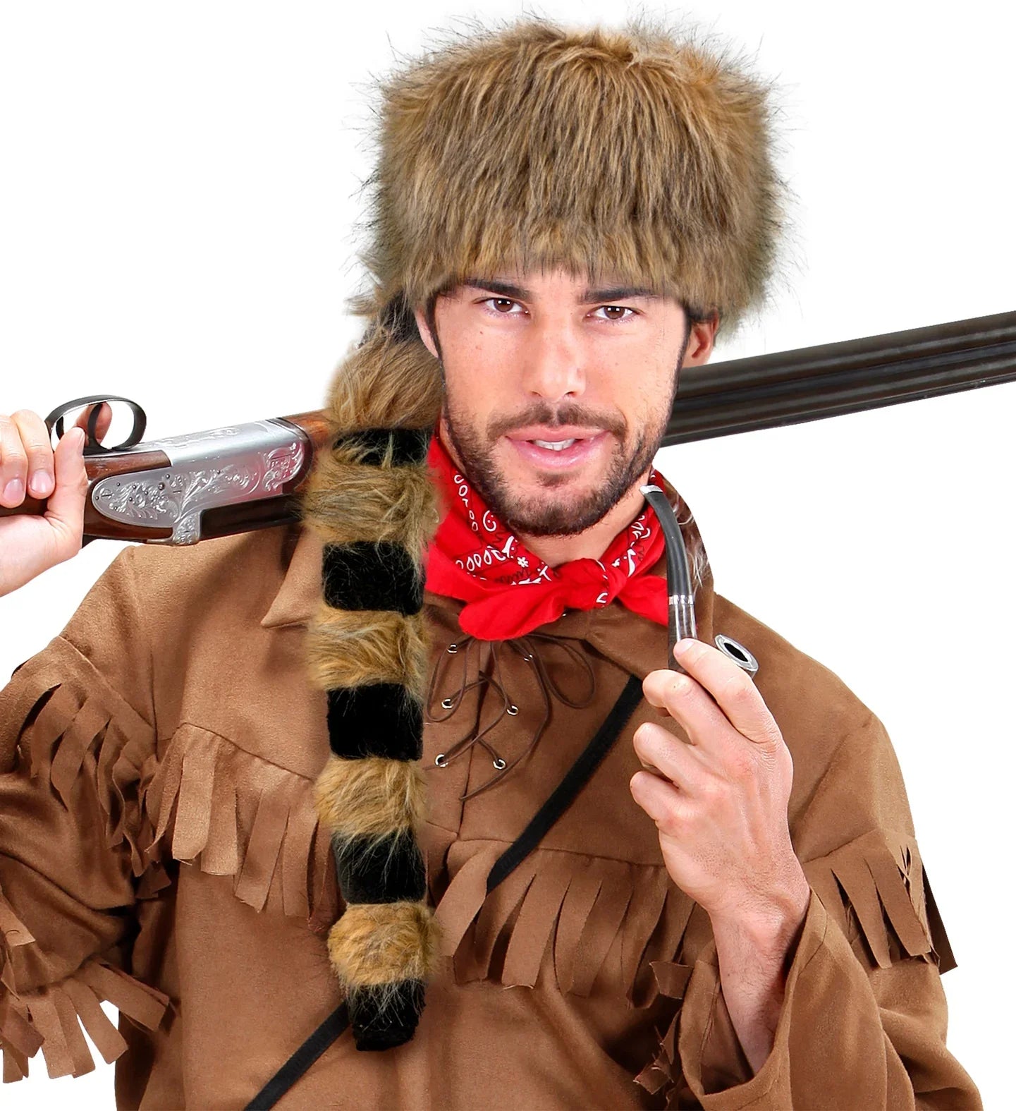 Gorro de Mapache de Trampero Americano Sombreros y Gorros Widmann