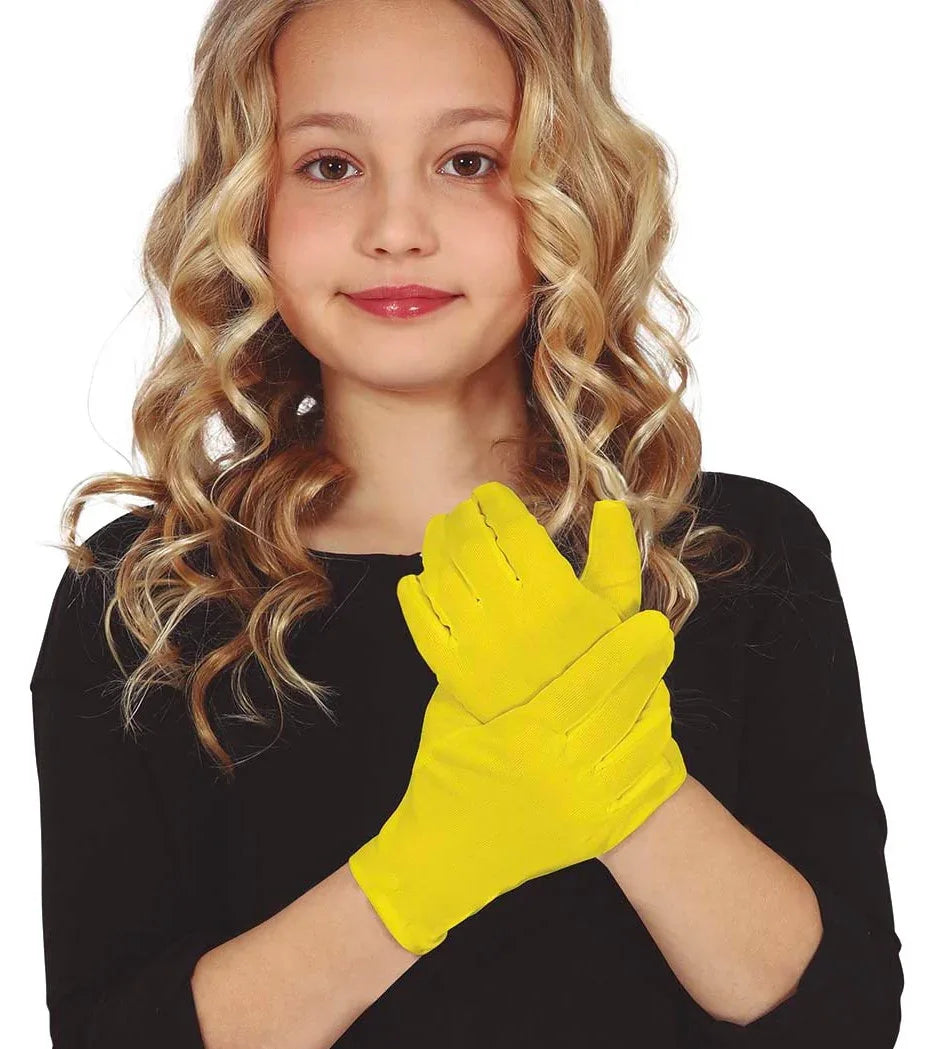 Guantes Amarillos Infantiles Guantes Guirca