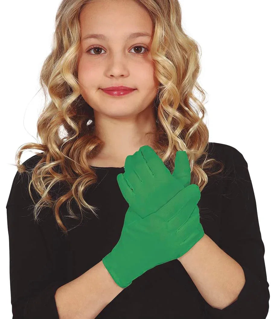 Guantes Verdes Infantiles Guantes Guirca