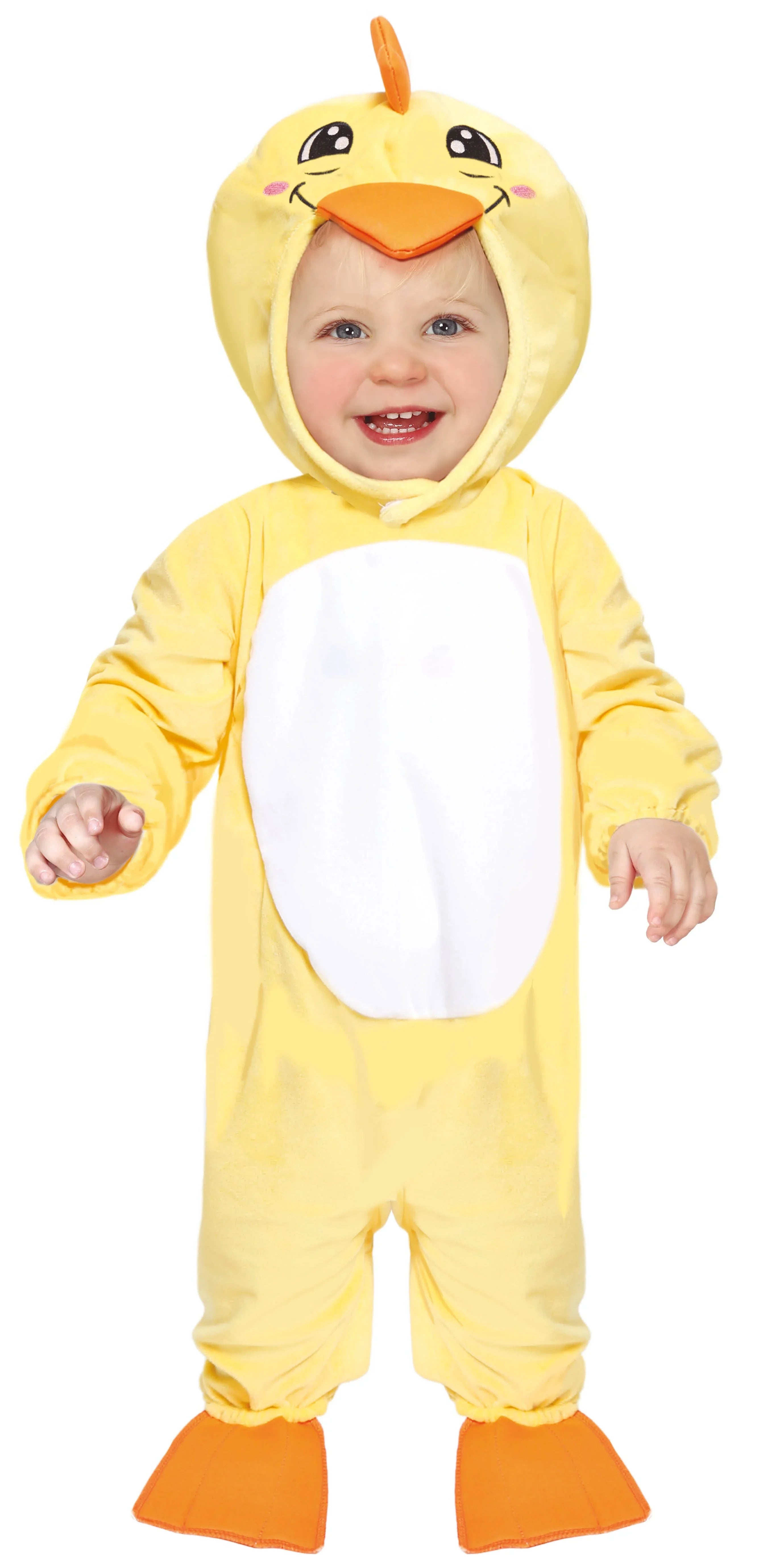 Disfraz de Pollito Amarillo de Peluche para Bebé Pollo y Gallina Guirca