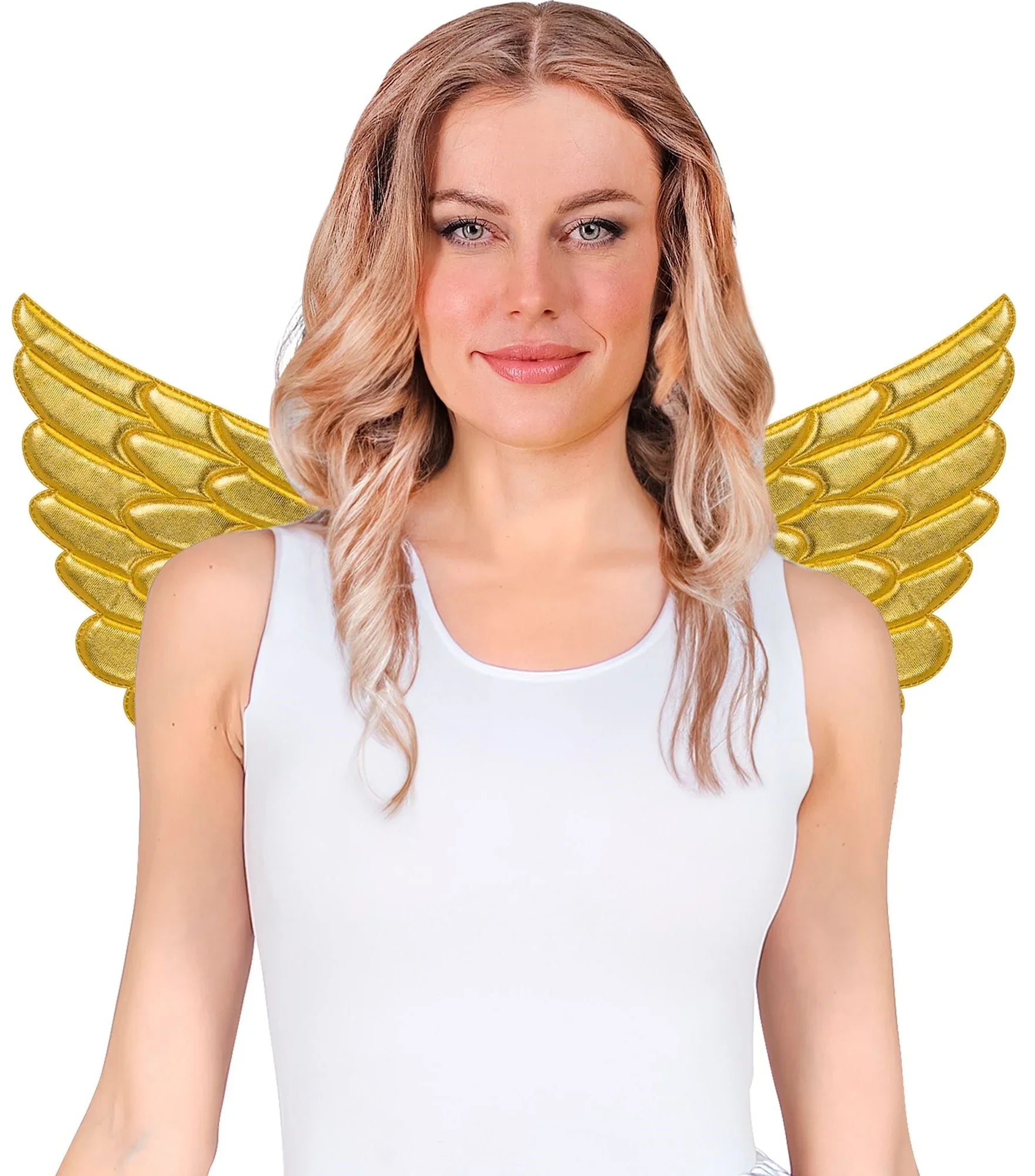 Alas de Ángel Doradas de Tejido Acolchado Alas Widmann