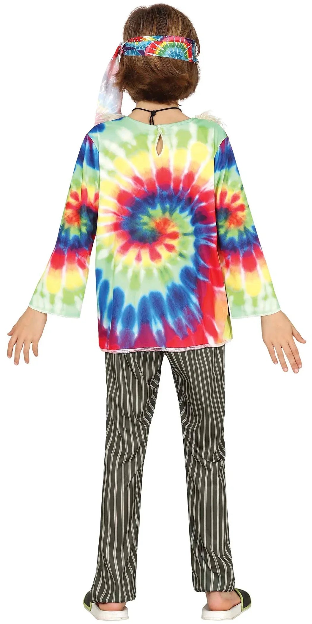 Disfraz de Hippie Psicodélico para Niño Hippies Infantiles Guirca