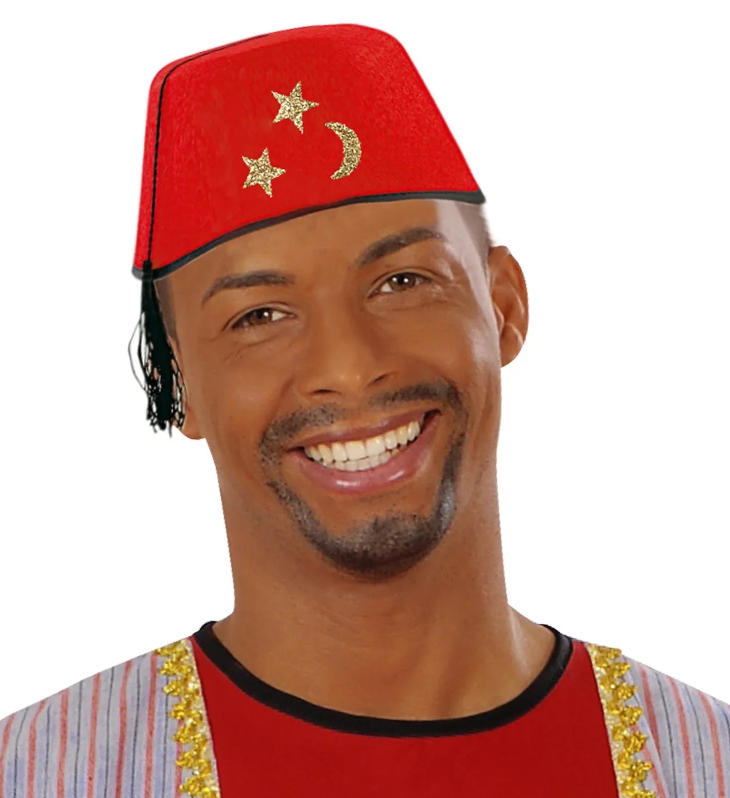 Gorro Fez Rojo de Turco Complementos Árabes Widmann