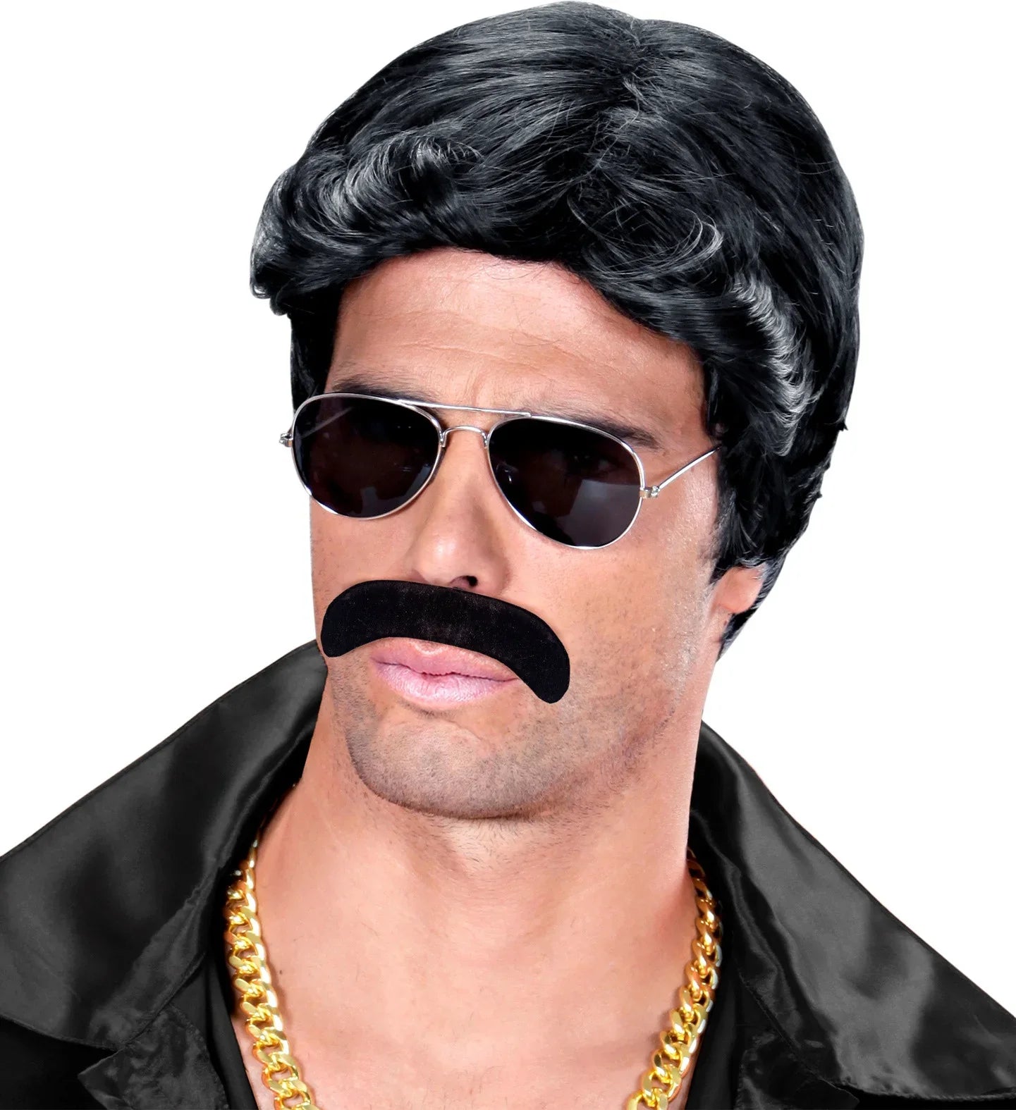 Bigote Adhesivo Negro COMPLEMENTOS Widmann