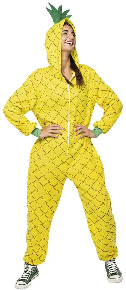Disfraz de Piña Pijama para Adulto Fruta Rubies