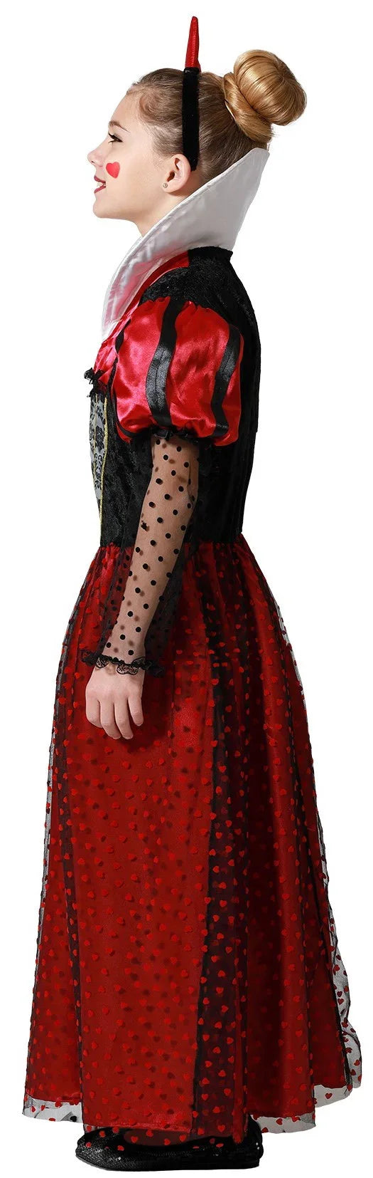 Disfraz de Reina Roja de Corazones Infantil Reina de Corazones Atosa