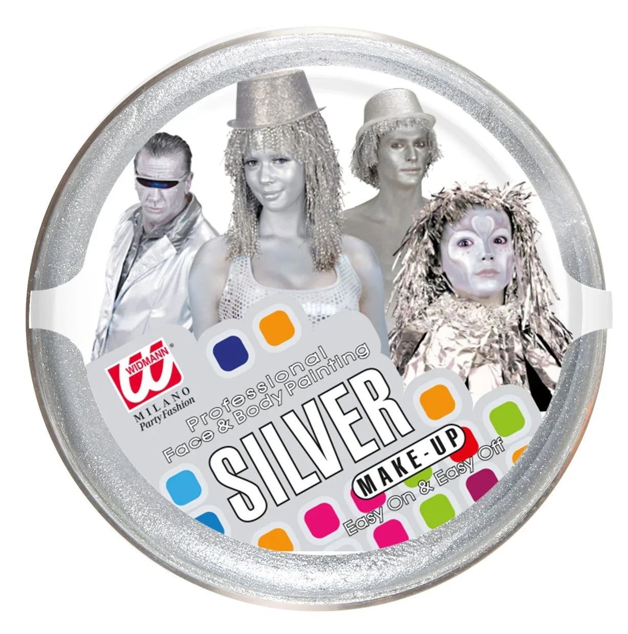 Maquillaje Plateado en Crema Maquillaje en Crema Widmann