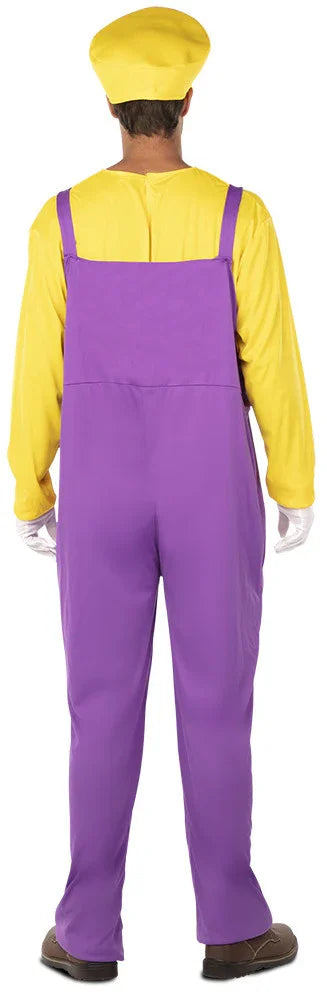 Disfraz de Wario para Hombre Super Mario Bros y Luigi EuroCarnavales