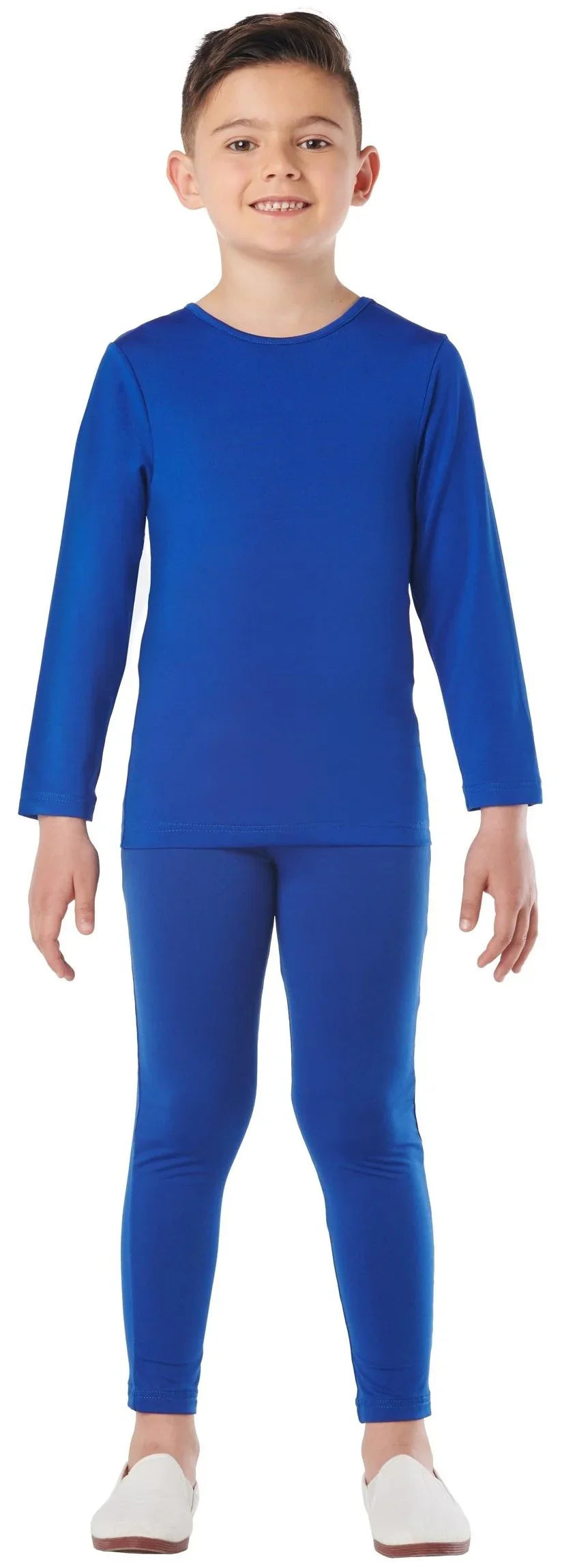 Malla Azul en Dos Piezas Infantil Mallas y Maillots Kimokawaii