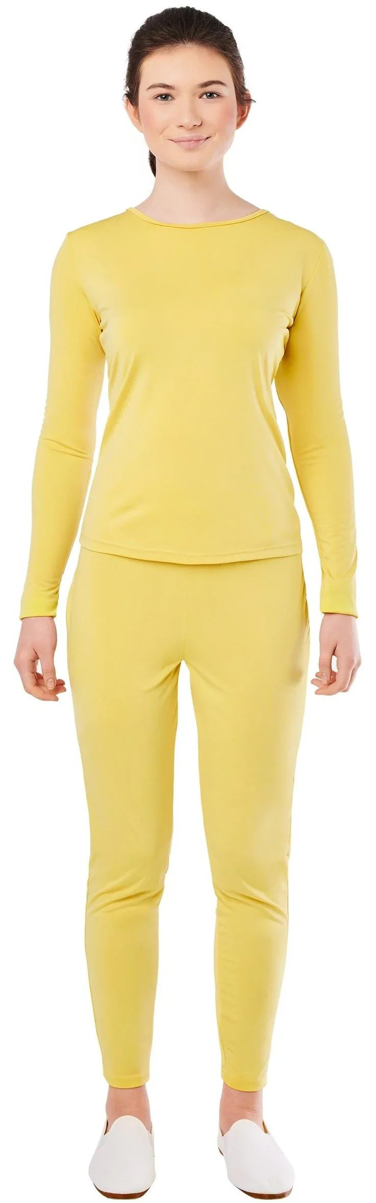 Malla Amarilla en Dos Piezas para Mujer Mallas y Maillots Kimokawaii