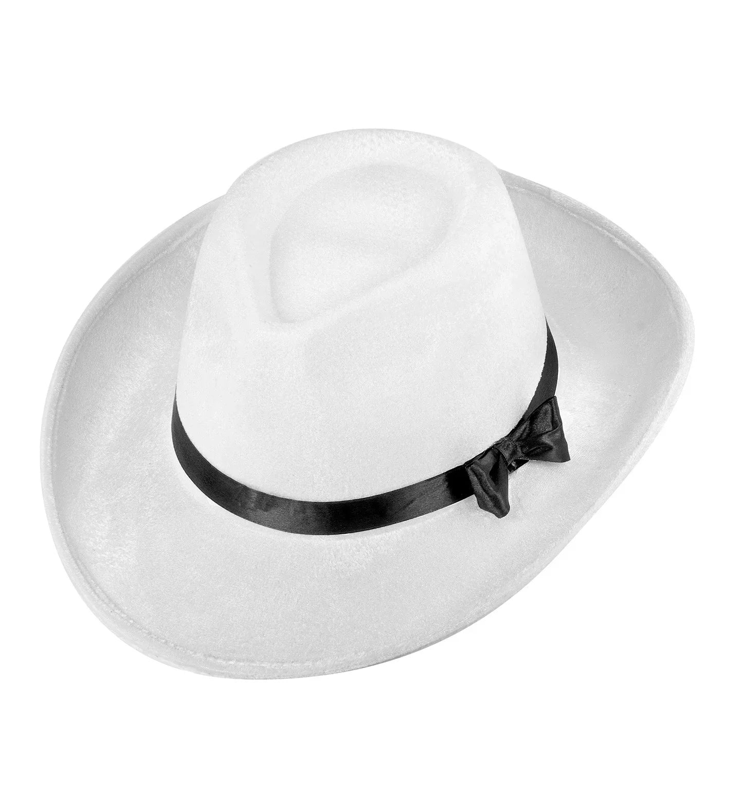 Sombrero de Gangster Blanco de Terciopelo Sombreros y Gorros Widmann