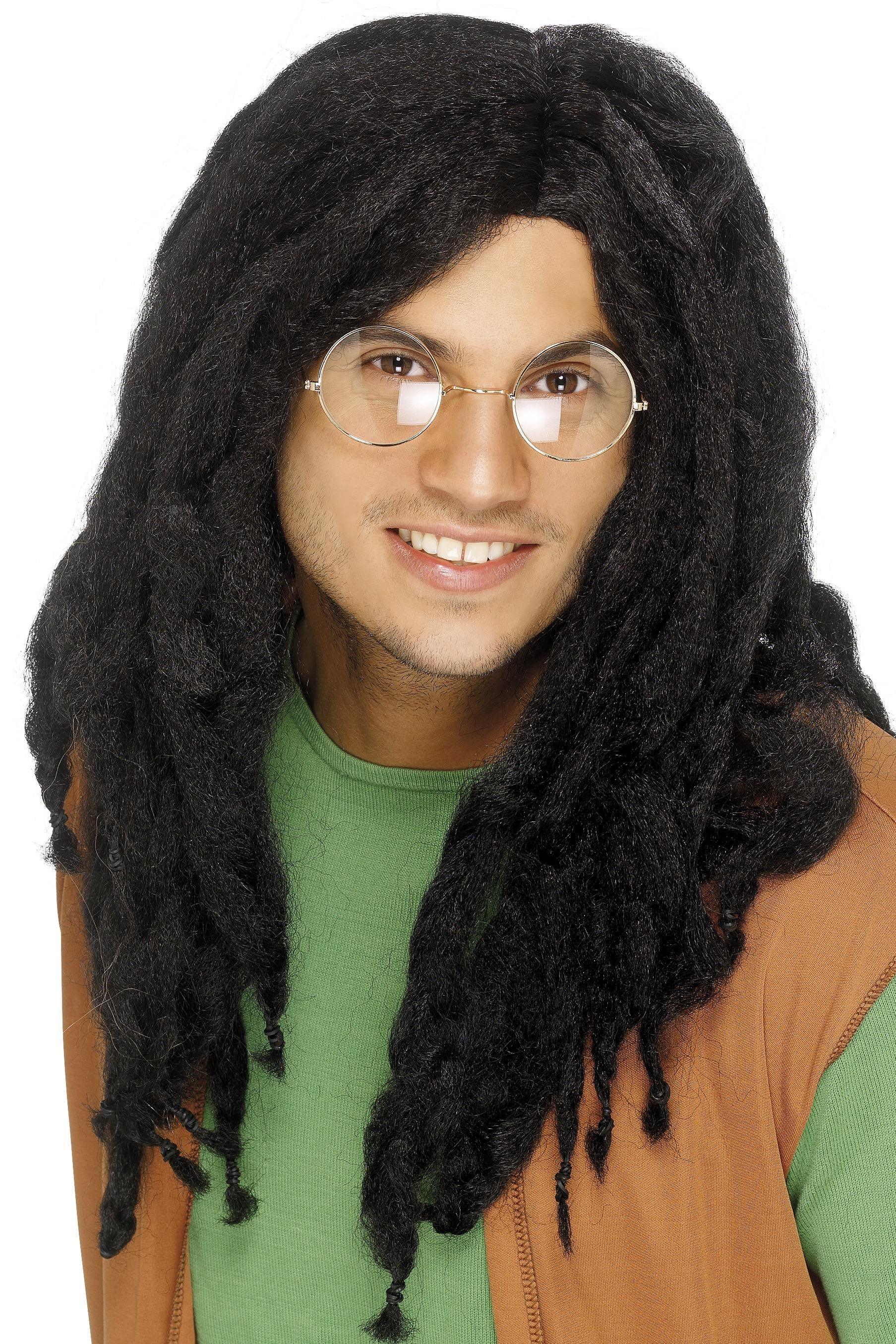 Peluca de Rastas Largas Morena Pelucas Rastas Smiffys