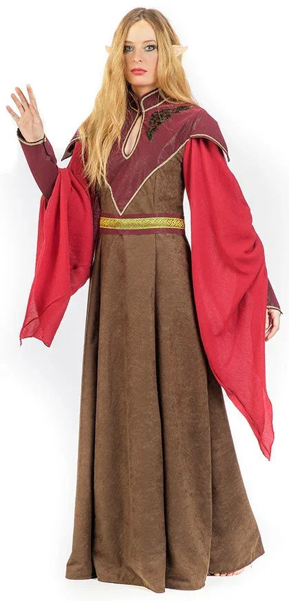 Disfraz de Druida Celta Premium para Mujer Hechiceras y Brujos Medievales Limit Sport