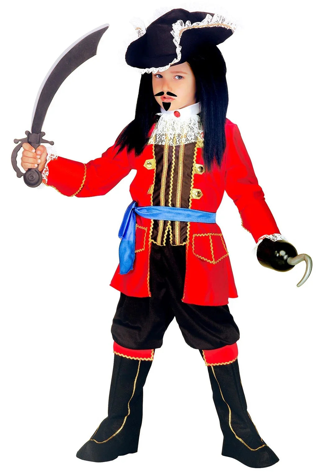 Disfraz de Capitán Garfio para Niño Capitán Garfio Widmann