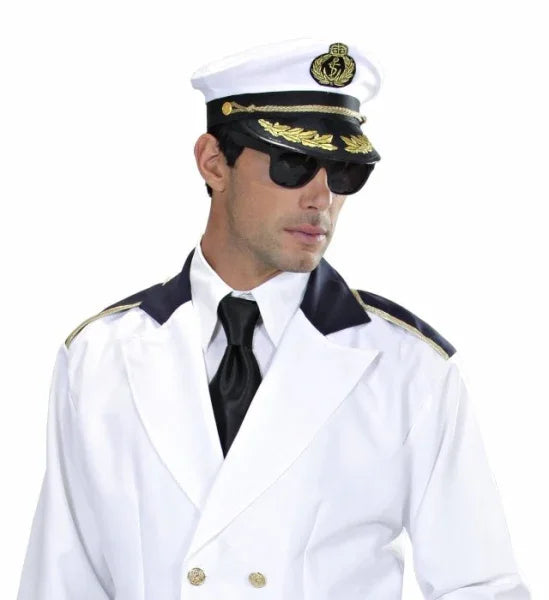 Gorra de capitan marina - Deluxe - Sombreros y Gorros Widmann