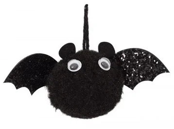 Guirnalda de Murciélagos Negros con Ojos Móviles Guirnaldas de Halloween Rubies