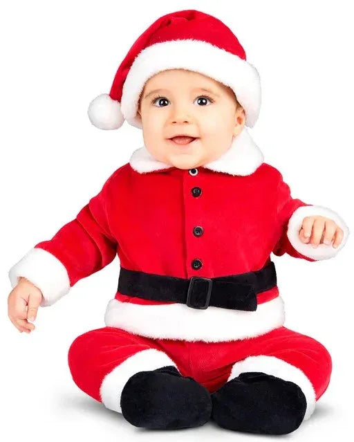 Disfraz de Papá Noel Navideño para Bebé Papa Noel y Mama Noel Viving