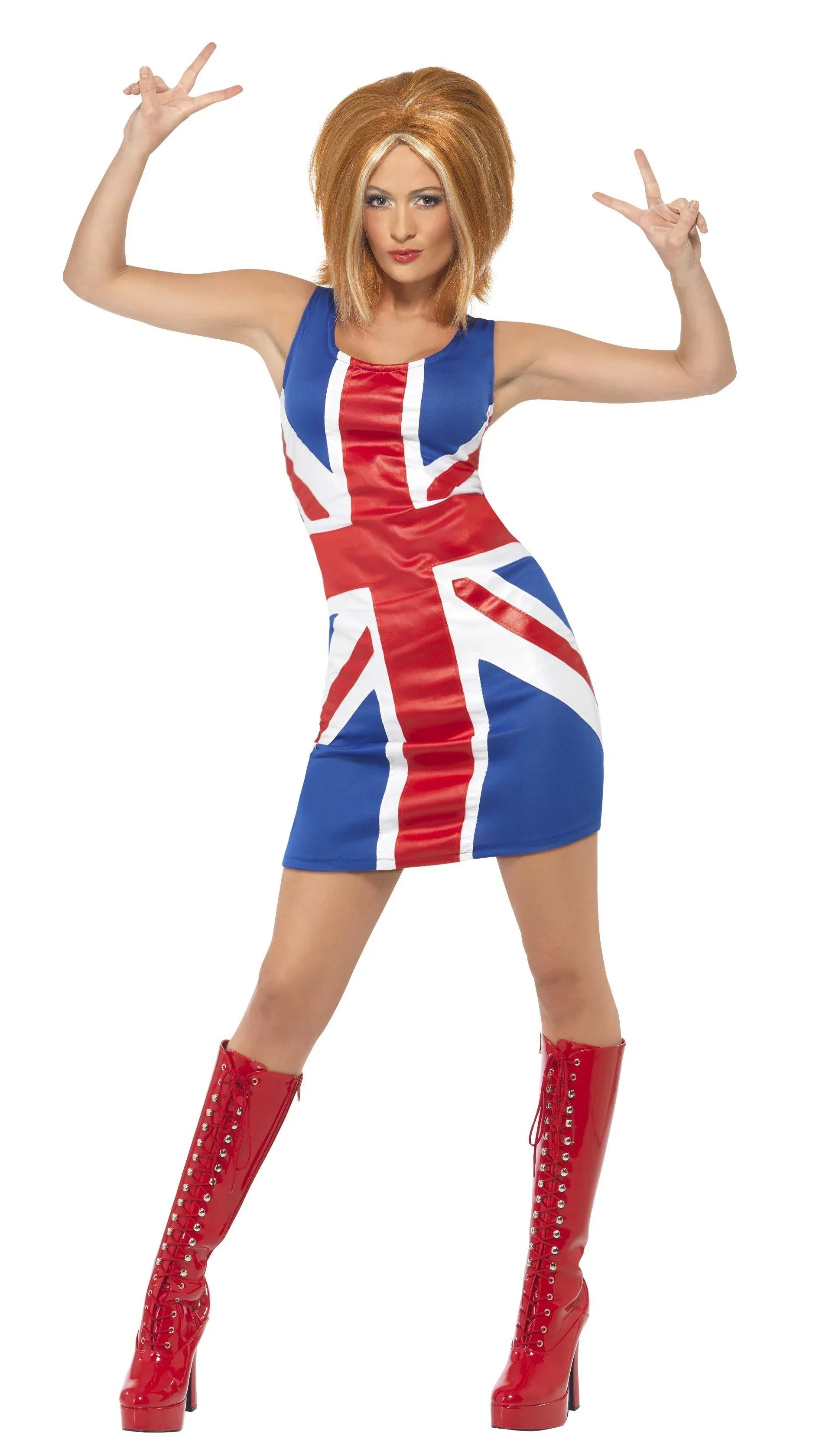Disfraz de Geri Halliwell Spice Girls para Mujer Cantantes y Músicos Smiffys