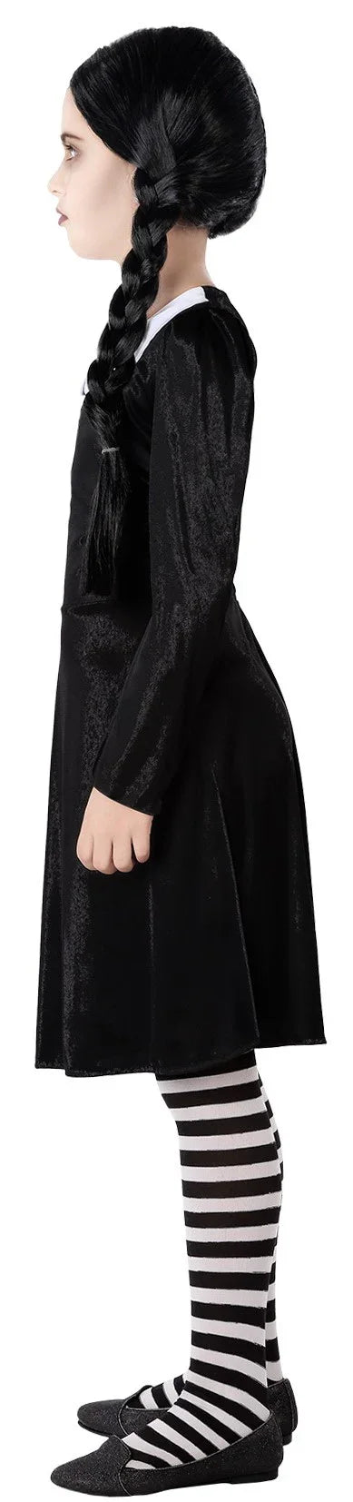 Disfraz de Miércoles Addams Infantil Familia Addams Atosa